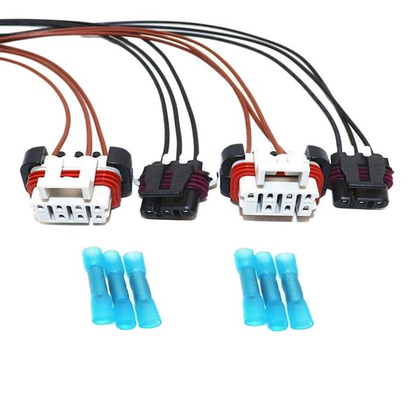 

fit for 2000-14 freightliner columbia truck 2x headlight&turn signal harness