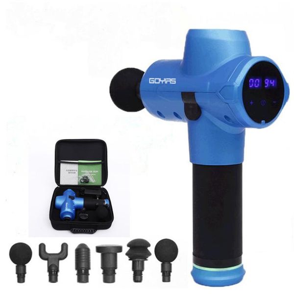 

goyirs muscle massage gun massage relaxation pain relief, handheld electric super quiet brushless motor 30 speed mg203