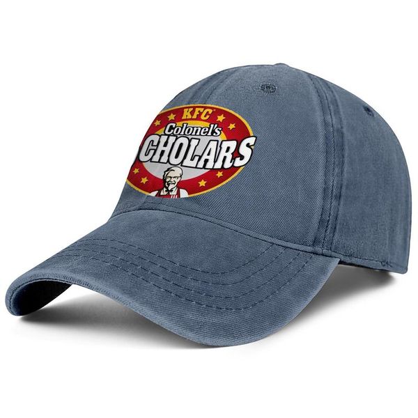 

stylish kfc scholarship denim baseball cap cool cute hats malaysia delivery twenty 20 big bash lemon lime kfc 7up kfc clipart on, Blue;gray