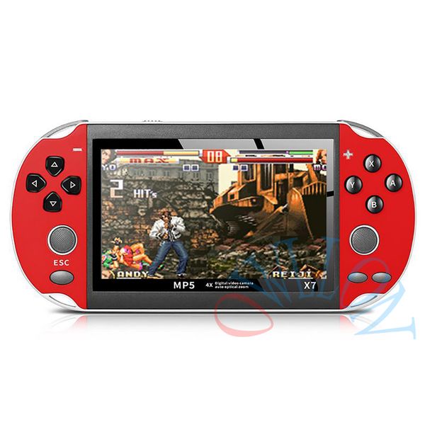 

drop ship 4.3 inch tft screenhandheld retro game console 8gb memory portable video game player mp3 tf card handheld game players