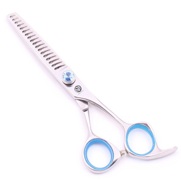 

hairdressing scissors 6" purple dragon jp 440c professional hair scissors 18 teeth thinning rate 30%-35%thinning scissors barber shop z