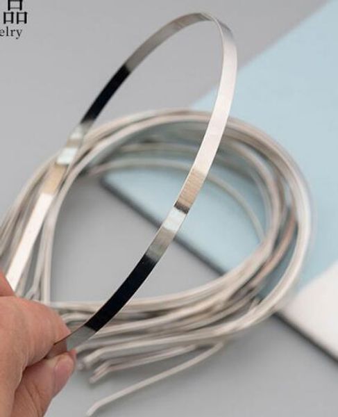 

300pcs 5mm 7mm 10mm metal hairband decorative metal headband for girls hair band diy craft hair hoop