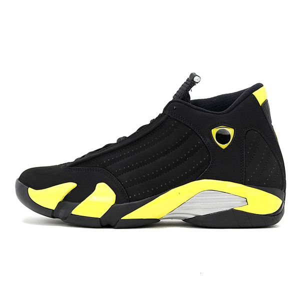 

reverse 14 14s men basketball shoes yellow bq3685-706 candy cane desert sand last sthunder mens trainer sports sneakers 7-13 cct10