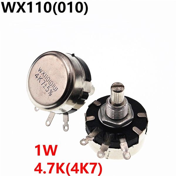 

wx110 010 wx010 1w 4.7k 4k7 potentiometer adjustable resistors