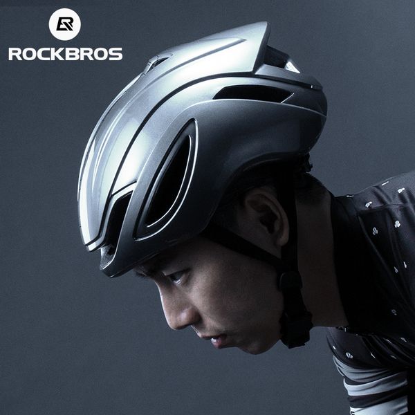 

rockbros 2019 cycling integrally-molded helmet bicycle mtb road ultralight pneumatic helmet men safety bike equipment