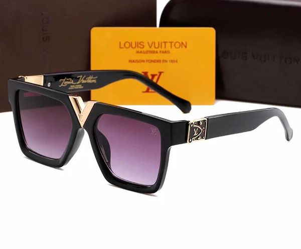 

luxury desinger square sunglasses with stamp uv400 full frame sunglasses for women men fashion accessories r026, White;black