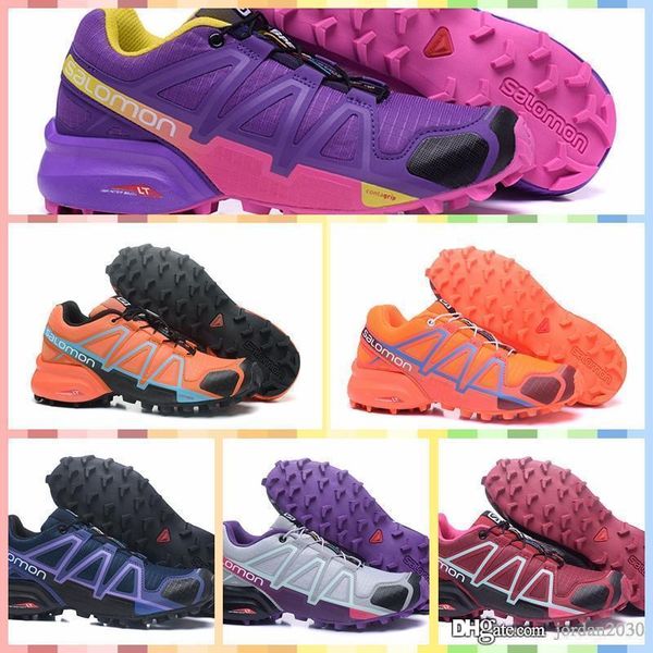 

nslm4n 2019 salo mons speed cross 4 iv cs black blue orange red walking shoes breathable men athletics mesh jogging shoes