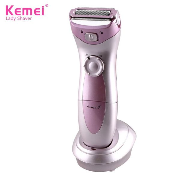 

km-200a kemei home rechargeable waterproof electric lady shaver epilator shaver ing