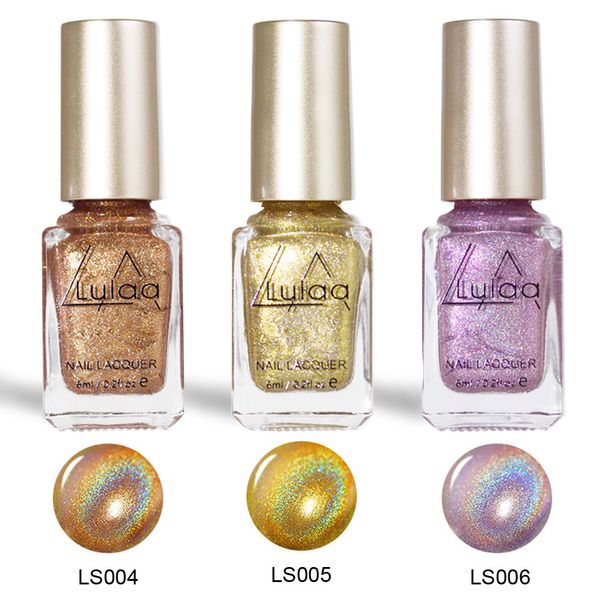 

6 colors glitter squins nail polish diy 3d nail art decoration nshopping