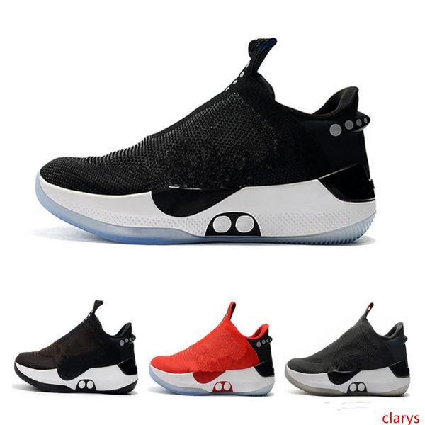 

2019 new arrival adapt bb black white pure platinum basketball shoes for mens outdoors sports sneakers size 40-46