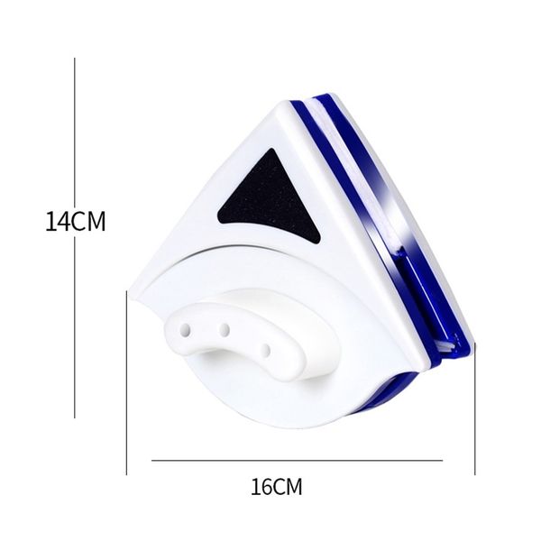 

new useful magnetic window cleaner double side glass wiper useful surface brush wipe glass blowing magnetic glass rub brush ho magnetic wind