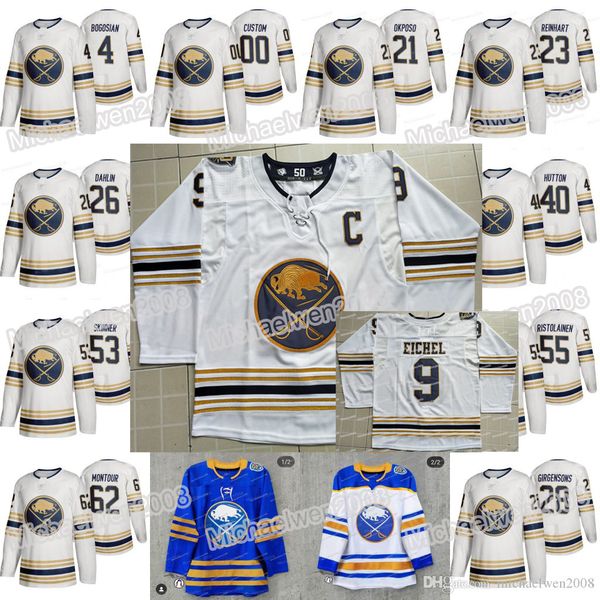 

Баффало пятидесятых 2020 All Star Game ASG Айкел Сэм Рейнхарт Виктор Олофссон Johansson Rasmus Далин Ristolainen Джефф Скиннер Джерси