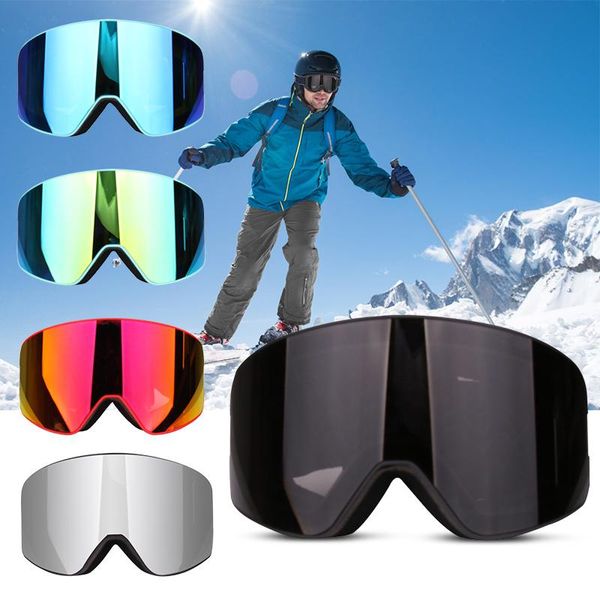

outdoor snowboard ski goggles double-layers sand-proof antifogging eye protection glasses climbing cycling riding skiing goggles