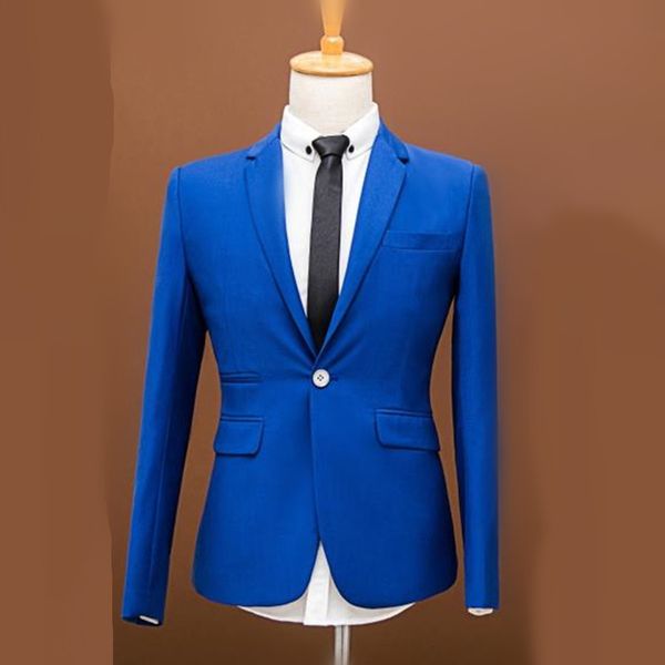 

men prom suits plus size new brand wedding dress men business vintage royal blue wedding suit jackets, White;black