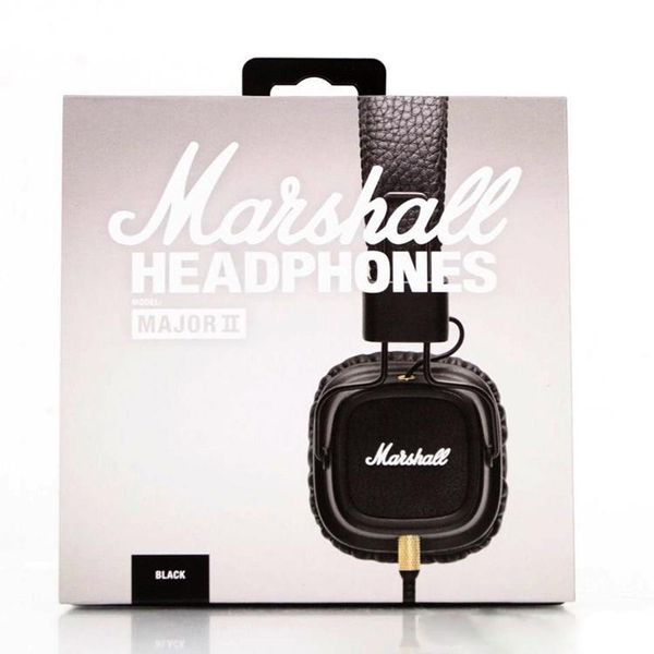 

1 шт Marshall Major II проводные наушники с микрофоном Deep Bass DJ Hi-Fi гарнитура профессиональ