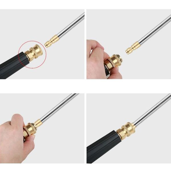 

pressure washer gutter rod 90 degrees 16cm 1/4'' quick release