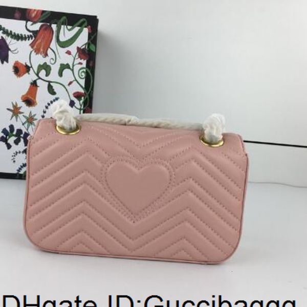 

100% chain bag cute genuine ladies leather handbags luxury designer purse real leather handbag fashion shoulder bag size23*14*6