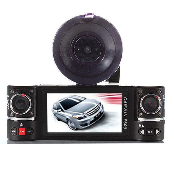 

1080p hd 2.7'' dual lens dash cam car g-sensor video recorder dvr camera xnc