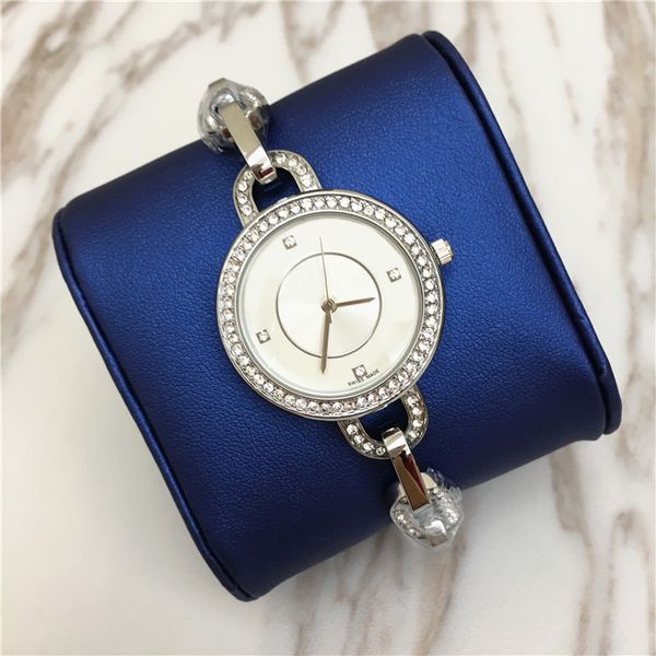 

special women watch luxury drop shipping fashion full diamond jewelry nobel female quartz gold lady wristwatch japan movement, Slivery;brown