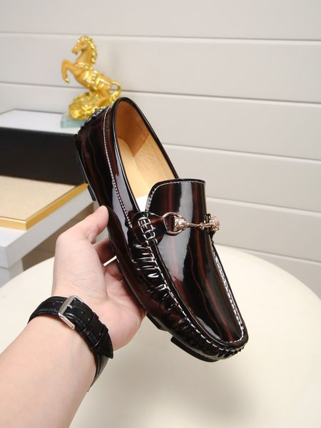 

men's formal shoes fashion leather men's business flat shoes black brown men's formal office work shoes large size 38-45 asdf