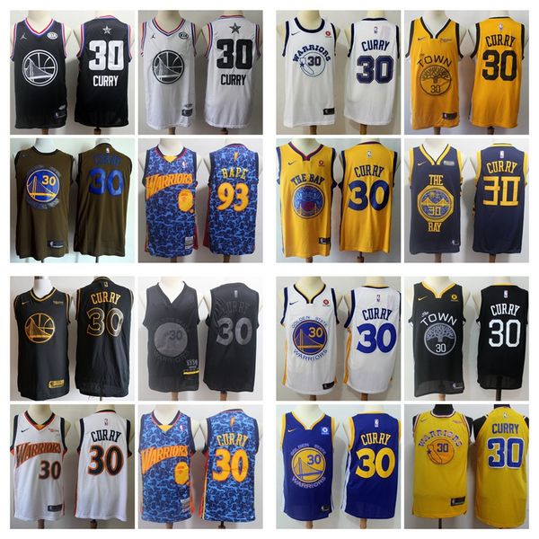 curry jersey and shorts
