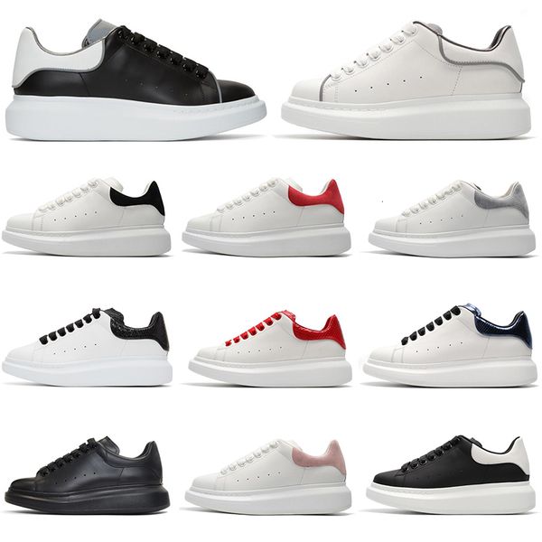 

vintage casual mens designer shoes leather suede 3m reflective black golden luxury platform fashion flat men women trainers sports sneakers