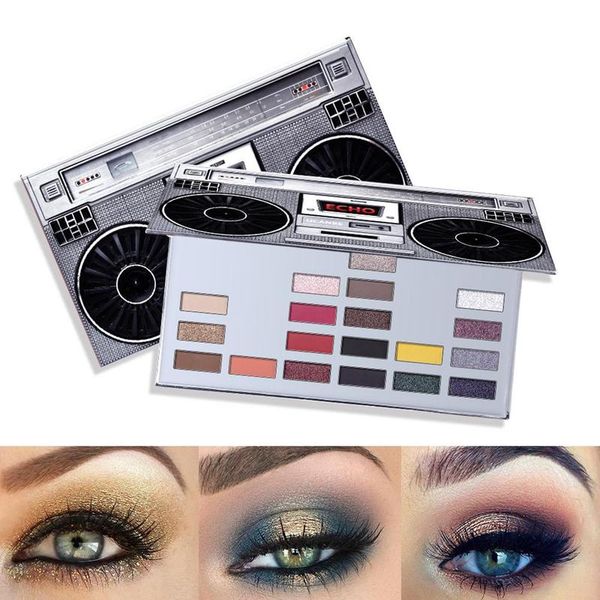 

20 colors echo eyeshadow palette makeup boombox shimmer matte long lasting eye shadow pigmented wateroof cosmetics myy1227