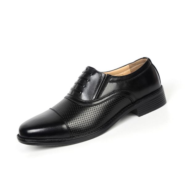 

mens dress shoes zapatos de hombre formal shoes men men casual natural leather loafers zapatos de hombre 698, Black