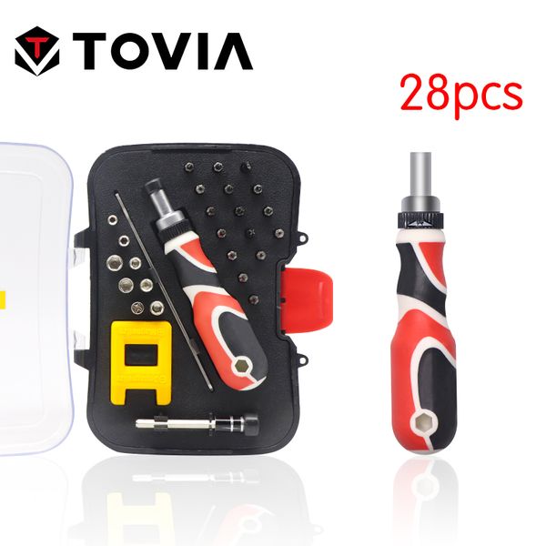 

tovia ratcheting screwdriver set extension rod insulated screwdriver with magnetizer tweezers for phone game console tablet