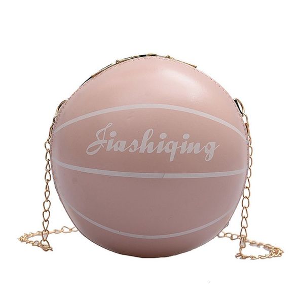 

women pu leather basketball shaped shoulder lady crossbody bag tote satchel l9be