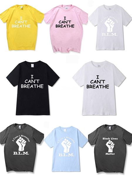 

я не могу дышать! 2020 горячие продажа brand лето новое прибытие высочайшее качество вален дизайнерская одежда мужские женские футболки верс, White;black