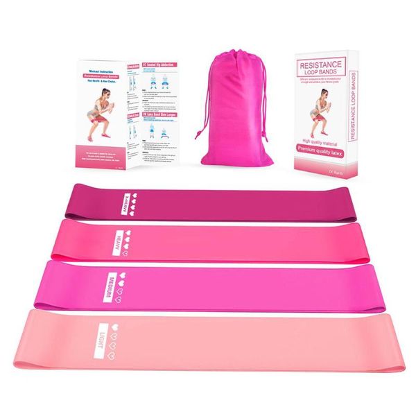 

natural latex yoga elastic band sports fitness resistance belt pull ring