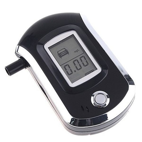 

digital breath alcohol tester breathalyzer with lcd dispaly with 5 mouthpieces alcohol parking breathalyser