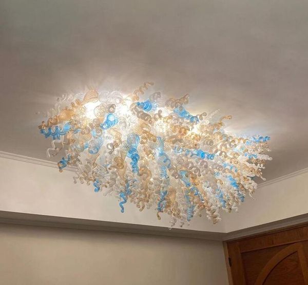 Hausdekorative italienische Lampen, mundgeblasene Kunst-Kronleuchter, handgefertigte Deckenleuchter aus Muranoglas, Beleuchtungskörper