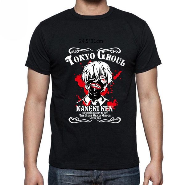 

tokyo ghoul anime japanese manga ken kaneki short sleeve men t shirt size s-2xl, White;black