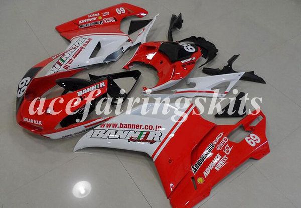 

4gifts new abs full fairings kit fit for ducati 848 1098 1198 1098s 1098r evo 2007 2008 2009 2010 2011 2012 red black