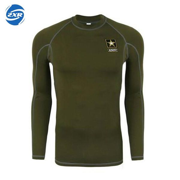 

outdoors slim fit long sleeve tactical t shirt men army t-shirt tshirt dry sport tee shirts plus size roupas mascmascul, Gray;blue