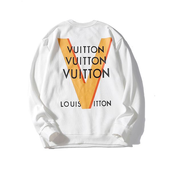 

vl designer luxury mens hoodie tide brand sweatshirts large letter printing cotton comfortable wild couples sweatshirt selling, White;black