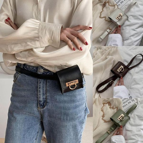 

women handbag shoulder crossbody bags for women solid color small delicate exquisite leather shoulder bag waist bag#s