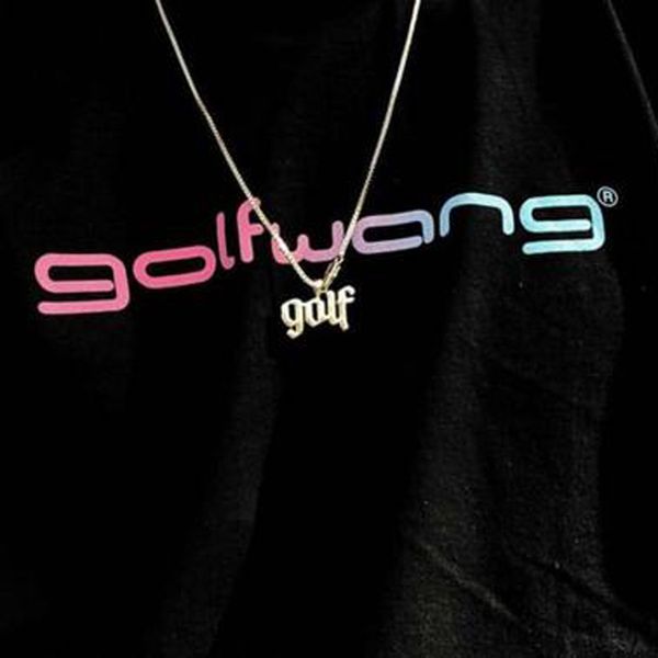 

19fw golf ван olde ожерелье золотой мужчины женщины пара hip hop открытый street аксессуары фестиваль подарков ожерелье hfhlxl001, Silver
