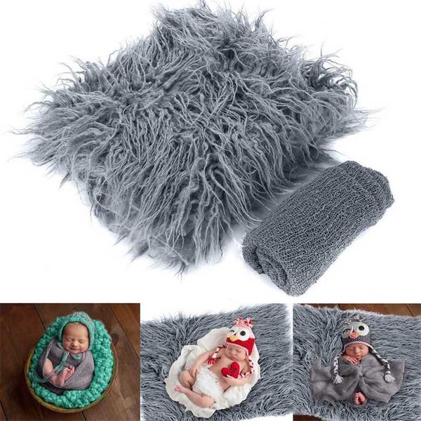 

baby p props newborn baby pgraphy soft fur quilt mats blanket rug with wraps babies p props blanket wrap set 50x60cm