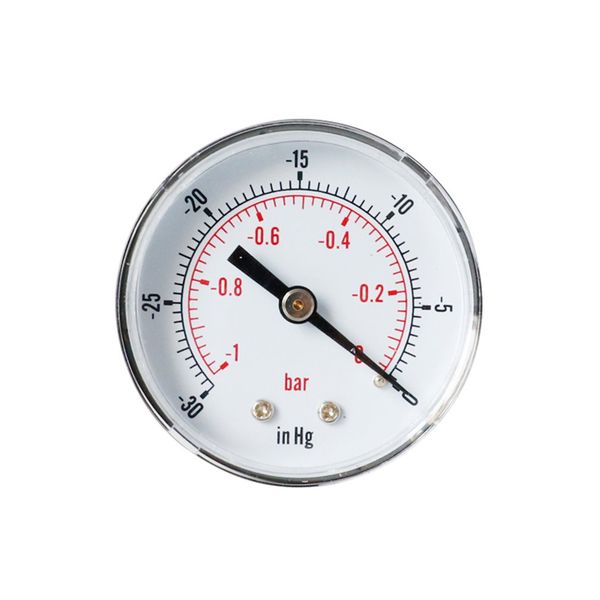 

y50 axial vacuum pressure gauge high precision barometer oil pressure gauge water -1-0bar -30-0inhg