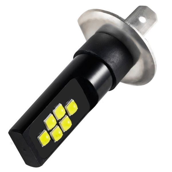 

2pcs h1 led fog lights bulb cree chip led 1200lm 6000k white yellow blue car driving foglamps lamp auto leds light 12v