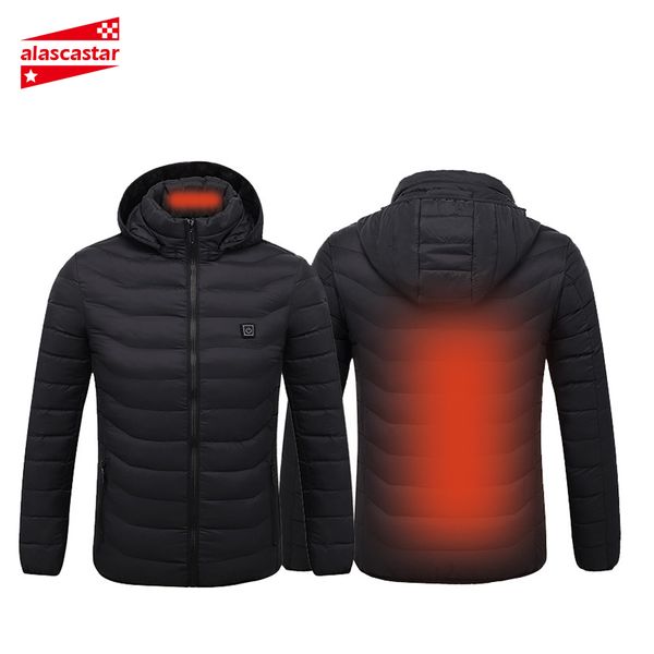 

winter outdoor electric heated vest usb heating vest infrared riding jacket moto thermal heating motorcycle jacket clothing