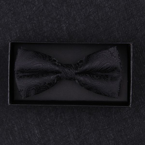 

bernoulli fashion bow ties for men bowtie tuxedo classic black paisley wedding party polyester butterfly adjustable b-18, Blue;purple