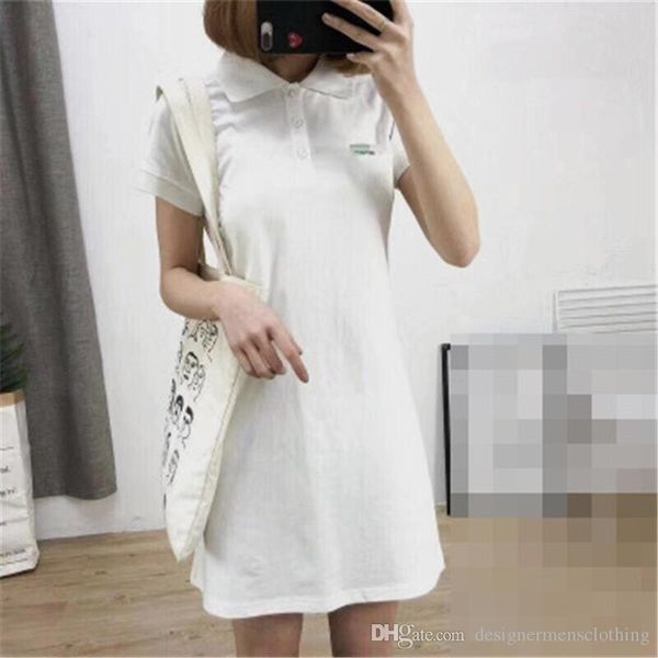 

crocodile print solid womens tshirt dress lapel neck short sleeve loose a line dresses female clothing, Black;gray