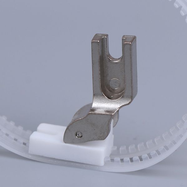 

sewing machine presser foot double roller presser foot roller ring plastic, Black