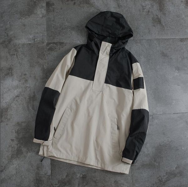 

2019 new fashion ft-na4hk03j men waterproof hooded breathable mens jackets coats spring autumn outwear windbreaker coat brand male, Black;brown