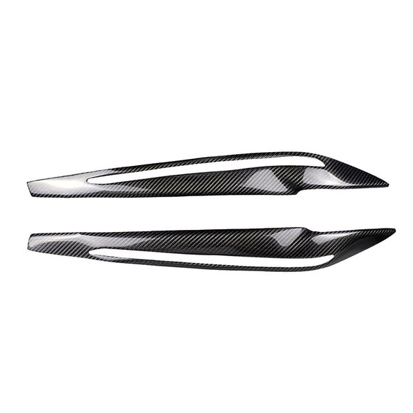 

1set/2pcs headlight eye lid covers for bmw x5 f15 2014-2017 (left+right
