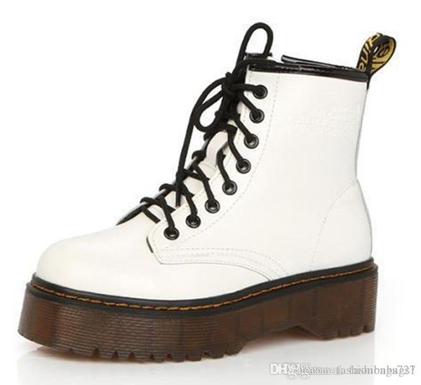 

woman ankle booties designer women boots patent leather rain fur cotton martin boot muffin thick-soled ladies non-slip winter warm half boot, Black